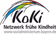 Logo: KoKi Netzwerk frühe Kindheit