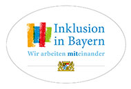 Logo: Inklusion in Bayern.